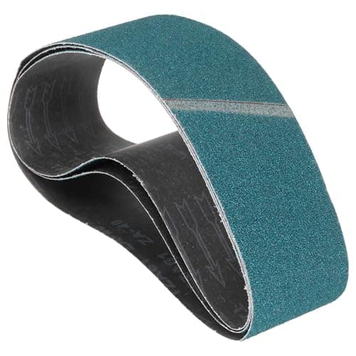 Image of Kozelo 3 Pack Sanding Belts 100mm x 1220mm 40 Grit Zirconia Abrasive Belt Sander Paper for Belt Sander Metal Grinding Wood Working Weld Rust Removal