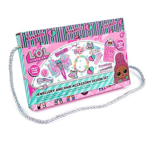 Image of L.O.L. Surprise! Jewellery And Hair Accessory Set - Make Your Own Jewellery And Hair Accessories - Bracelet Making - Lol Surprise Dolls - Lol Gifts For Girls