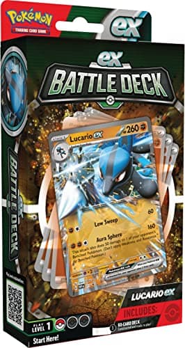 Image of Pokémon TCG: Lucario ex Battle Deck (Ready-to-Play 60-Card Deck)
