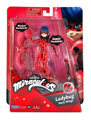 Image of Miraculous: Tales Of Ladybug And Cat Noir Small Ladybug Doll | 12cm Ladybug Doll With Accessories | Marinette Superhero Ladybug Toy Toys Bandai Dolls Range