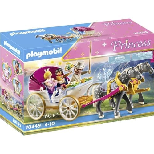 Image of Playmobil Princess Castle Horse-Drawn Carriage