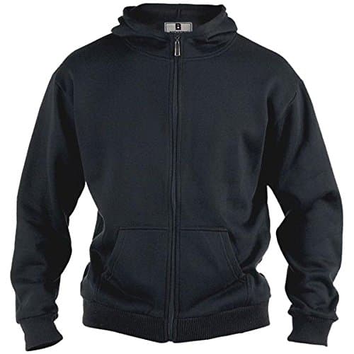 Image of Rockford Men's Kingsize Cantor Zip Hoodie 7XL Black