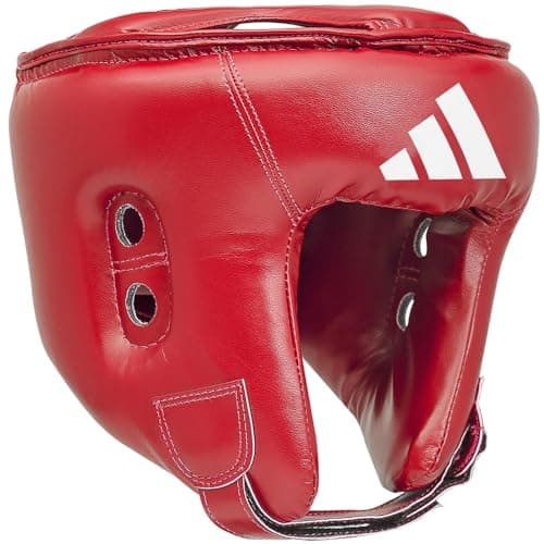 Image of adidas Rookie Boxing Children's Head Guard CE - Red - Large