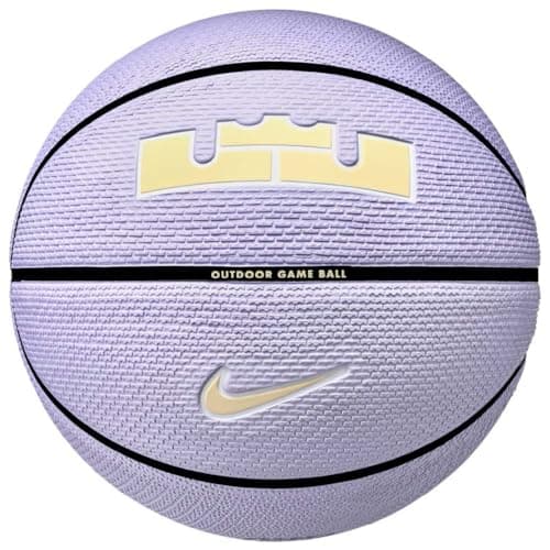 Image of NIKE Lebron James Playground 2.0 Basketball (One Size) (Purple)