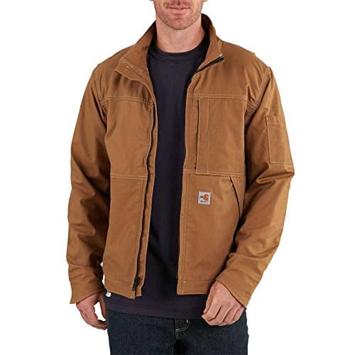 Image of Carhartt Men's Flame-Resistant Full Swing Quick Duck Jacket, Carhartt Brown, XXL