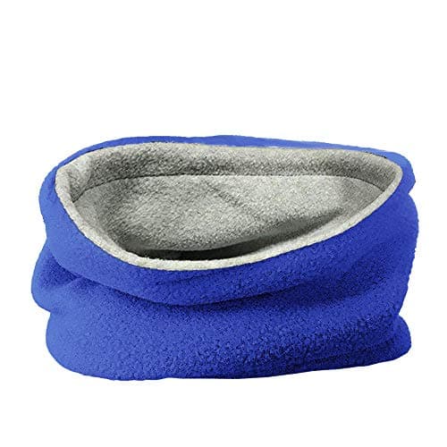 Image of TOSKATOK® Childrens Kids Boys Girls Warm Winter Reversible Soft Fleece Snood Neckwarmer Scarf-ROYAL