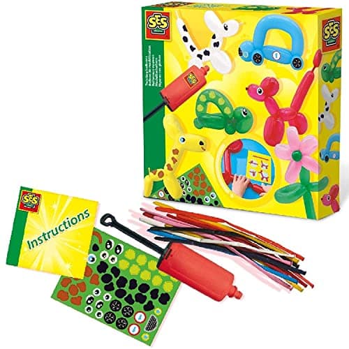 Image of SES Creative 14017 Twisting Balloons, Diverse Colours