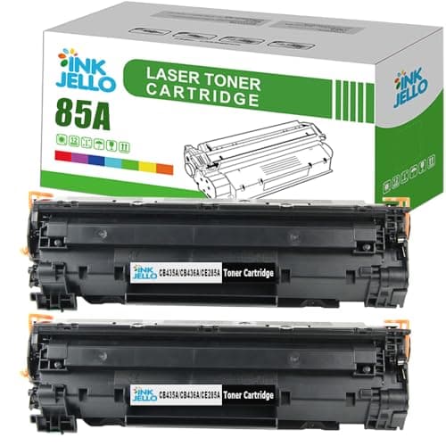 Image of InkJello Compatible Toner Cartridge Replacement for Canon i-SENSYS LBP-6000 LBP-6000B LBP-6020 LBP-6020B LBP-6030 LBP-6030B LBP-6030w MF-3010 CE285A CRG-725 (Black, 2-Pack)