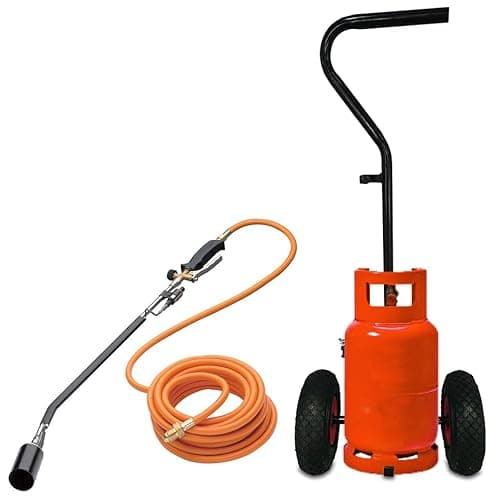 Image of Sherpa Professional Gas Weed Burner and Trolley Kit