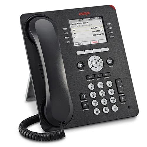 Image of Avaya 9611G IP Deskphone (Bluetooth, Hands Free Functionality, IP Phone:IP enabled)