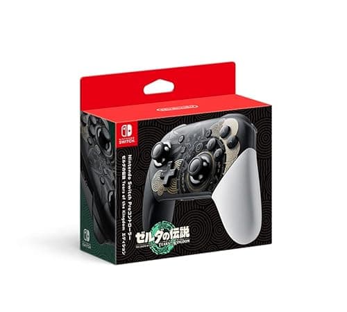 Image of Nintendo Official Switch: Pro Controller - The Legend of Zelda - Tears of The Kingdom Edition (JP) (