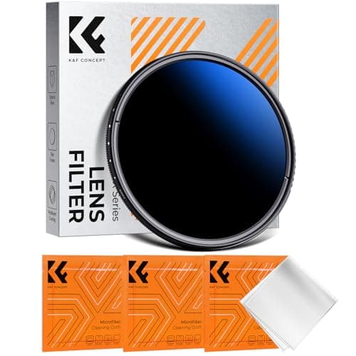 Image of K&F CONCEPT 49mm Variable ND Filters ND2-2000, Neutral Density ND2 to ND2000 Filters for DSLR Lens Nano-coating Waterproof