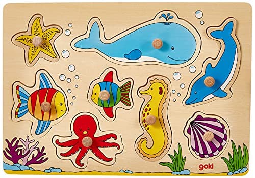 Image of GoKi Wooden Underwater World Puzzle