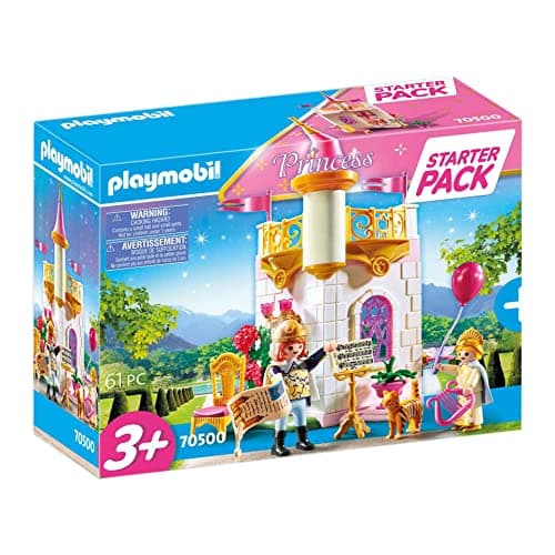 Image of Playmobil 70500 Princess Castle Large Starter Pack, for Children Ages 3+, Fun Imaginative Role-Play, PlaySets Suitable for Children Ages 4+