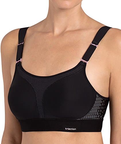 Image of Triumph Womens Extreme Lite Ex Sports Bra Non-Wired, Black, 34E UK
