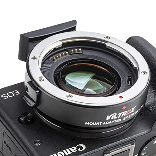 Image of VILTROX EF-EOS M2 Auto Focus Lens Adapter 0.71x Reducer Speed Booster for Canon EF Mount Lens to Canon EF-M Mount Mirrorless Camera EOS-M M2 M3 M5 M6 M10 M50 M100