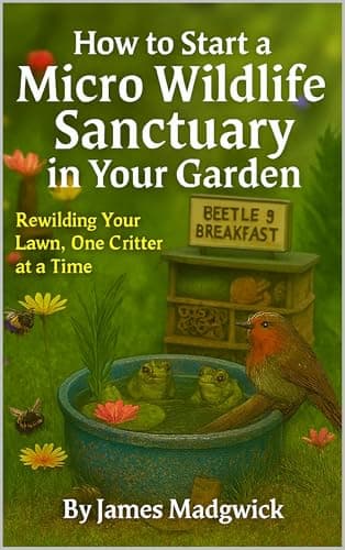 Image of How to start a Micro Wildlife Sanctuary in your Garden: Rewilding your Lawn, One Critter at a Time