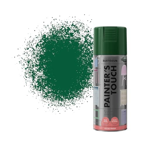Image of Rust-Oleum 400ml Painter's Touch Spray Paint Aerosol - Meadow Green Gloss