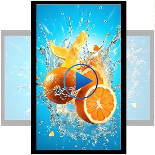 Image of Advertising Media Player, USB Video Player for Digital Signage and TV, Digital Kiosk, HDMI/USB/WiFi, Looping and Auto Playback, 18.5-inch Screen, Portrait and Landscape Modes