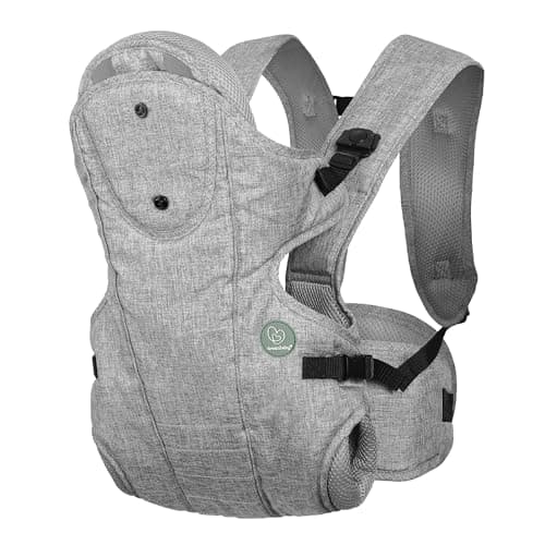 Image of Dreambaby Oxford Adjustable 3-in-1 Baby Carrier – Comfortable, Ergonomic Hip Healthy Design for Newborns to Toddlers 3.5-15kg, Easy to Use, Breathable Mesh