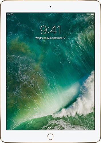 Image of Apple iPad 9.7 (5th Gen) 32GB Wi-Fi + Cellular - Gold - Unlocked (Renewed)