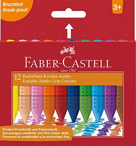 Image of Faber-Castell Jumbo Grip Crayons (Pack of 12)