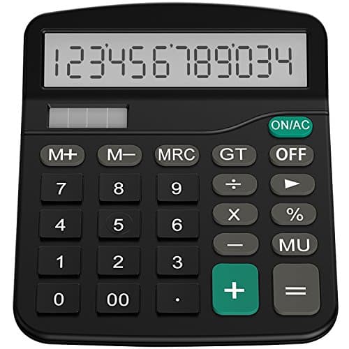 Image of Helect Calculator, Standard Function Calculator black