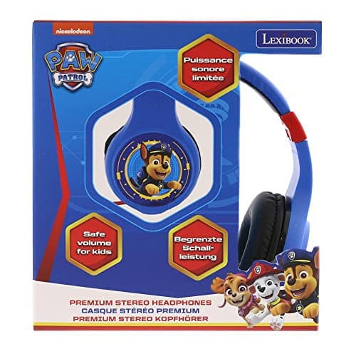 Image of Lexibook Premium Stereo Headphones - Paw Patrol