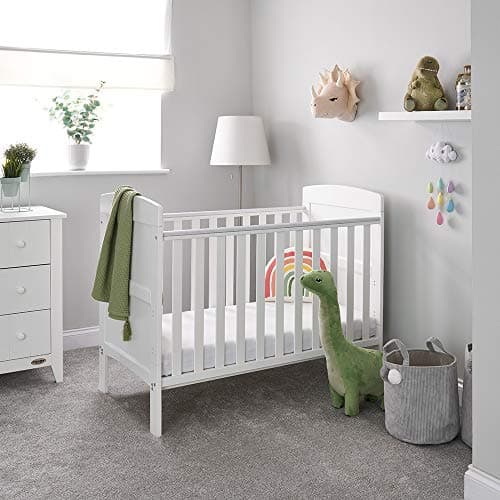 Image of Obaby Grace Mini Cot Bed, White