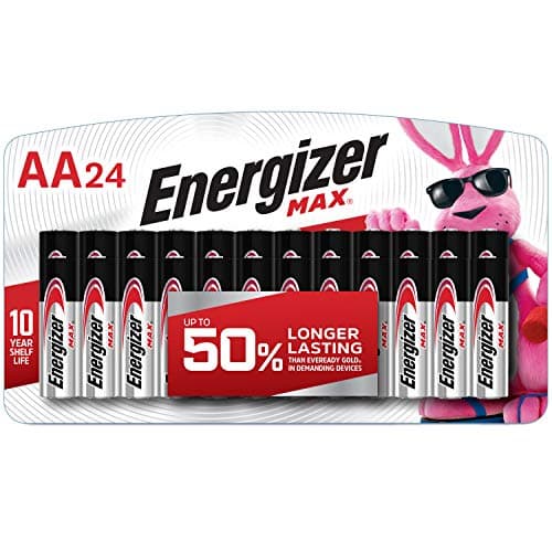 Image of Energizer AA Batteries (24 Count), Double A Max Alkaline Battery