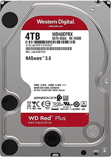 Image of Western Digital WD Red WD40EFRX 4 TB