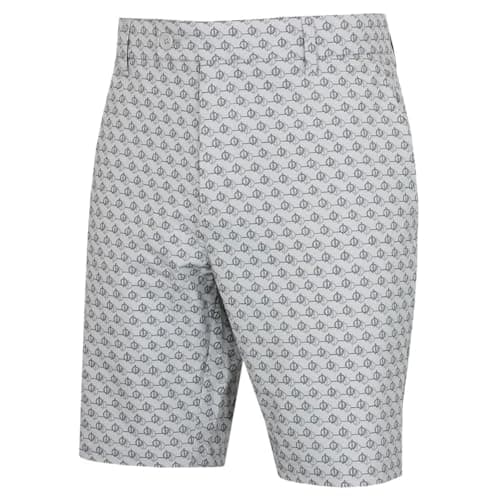 Image of Oscar Jacobson Mens Dunbar Shorts - Lunar Grey - 36" Waist