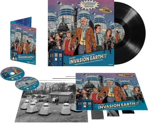 Image of Daleks' Invasion Earth: 2150 A.D. Vinyl Collector's Set [Blu-ray] [Region A]