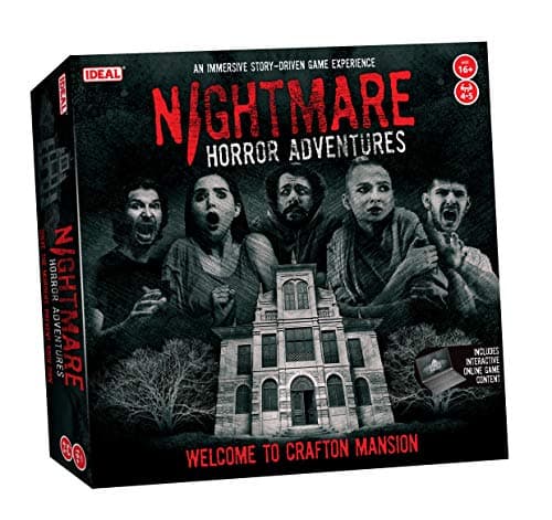 Image of IDEAL | Nightmare Horror Adventures: An immersive story-driven horror board game experience | Murder Mystery Game | 4-5 Players | Ages 16+, Red