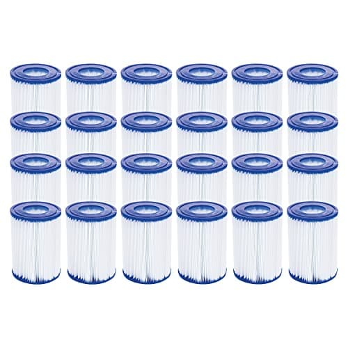 Image of Bestway Flowclear Filter Cartridge Size II 10.6 x 13.6 cm Pack of 24