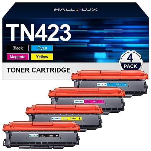 Image of TN423 Toner Cartridges Compatible for Brother TN-423 Toner Multipack TN421 TN-421 for Brother MFC-L8690CDW HL-L8260CDW DCP-L8410CDW HL-L8360CDW MFC-L8900CDW(Black, Cyan, Magenta, Yellow, 4 Pack)