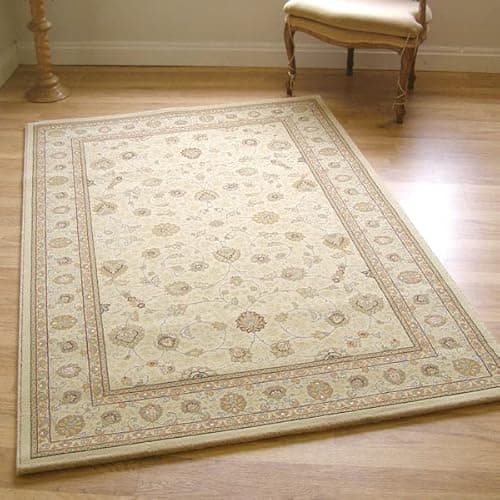 Image of Noble Art Rug 6529-190 Beige & Cream Traditional 1.35m X 2.0m (4'5 X 6'6 Approx)