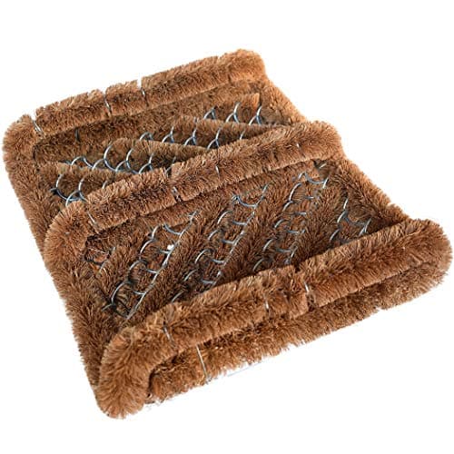 Image of NINAMAR Natural Coir Boot Scrubber Door Mat - 30 cm x 33 cm