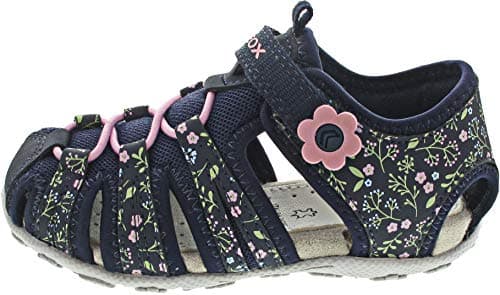 Image of Geox Jr Roxanne B, Girl's Closed Toe Sandals, Blue (Dk Navy C4021), 7 Child UK (24 EU)