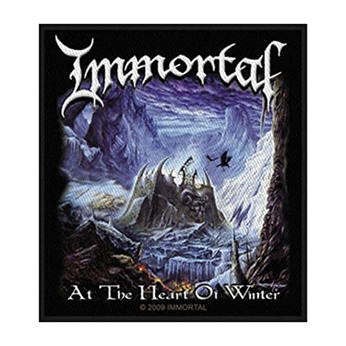 Image of Immortal Men's Woven Patch Black