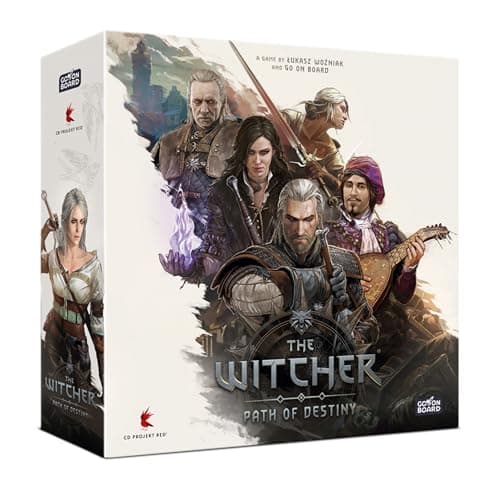 Image of Asmodee | The Witcher: Path of Destiny (Deluxe Version) | Board Game | Ages 14+ | 1-5 Players | 45-90 Minutes Playing Time