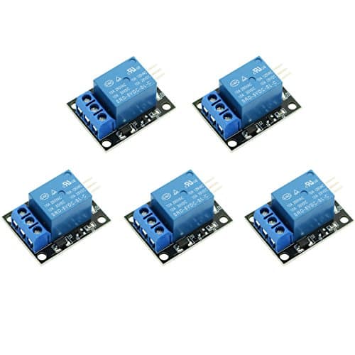 Image of DollaTek 5PCS KY-019 5V One Channel Relay Module Board Shield For PIC AVR DSP ARM for arduino Relay