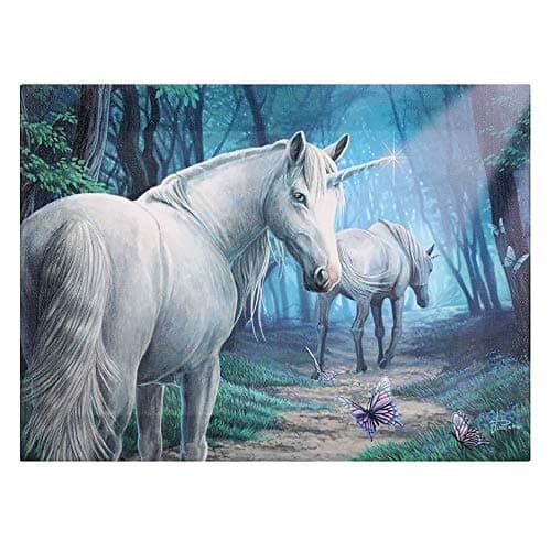 Image of Small Wall Canvas Picture - Lisa Parker - Journey Home - Unicorn Canvas