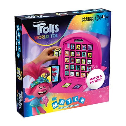 Image of Top Trumps Trolls 2 Match Board Game