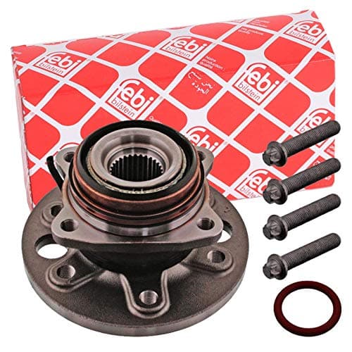Image of febi bilstein 44689 Wheel Bearing Kit with wheel hub, fastening screws and seal ring, pack of one