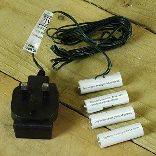 Image of Premier 4 x 6V AA Money Saving Battery Replacement Plug In Adapter