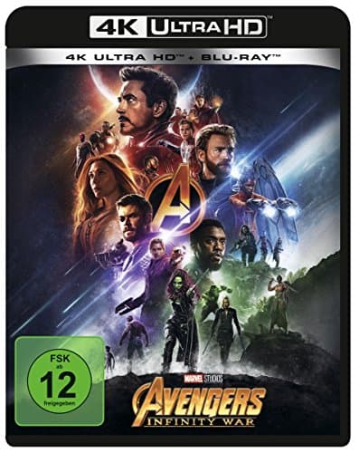 Image of Marvel's The Avengers - Infinity War (4K Ultra HD) (+ Blu-ray 2D) [2018] [Region A & B & C]