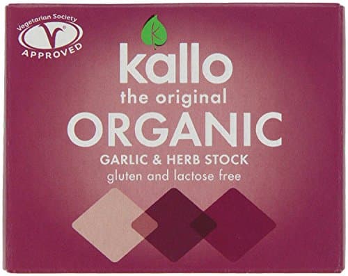 Image of (4 PACK) - Kallo - Garlic & Herb Stock Cubes | 66g | 4 PACK BUNDLE
