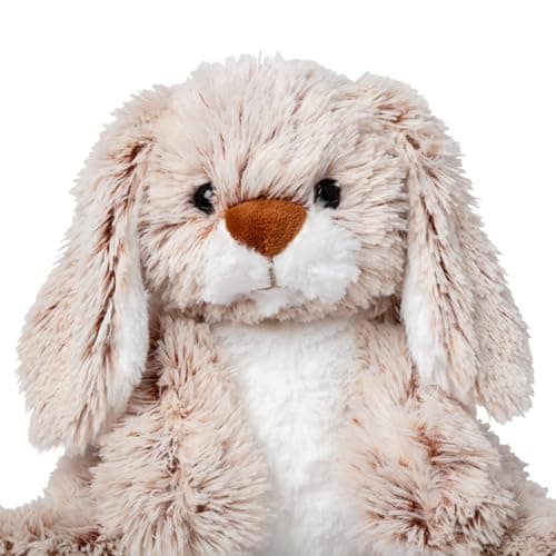 Image of Melissa & Doug Burrow Bunny Rabbit | Plush Toys for Toddlers, Stuffed Animal for Kids, Soft & Fluffy | Age 3+