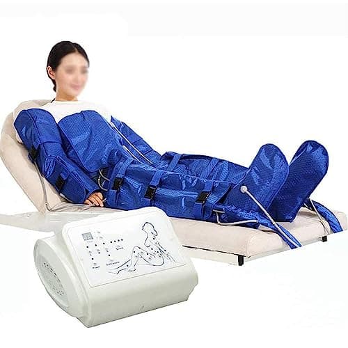Image of Pressotherapy Lymphatic Drainage Full Body Massager for Circulation & Muscle Relaxation - Professional Therapy Machine for Home Use
